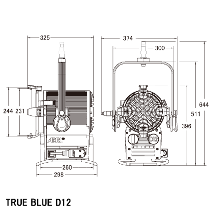 ARRI D 12図面