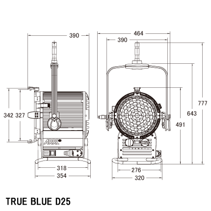 ARRI D 25図面